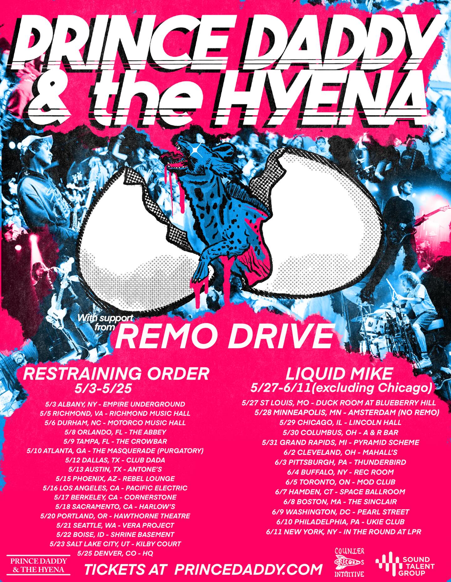 Remo Drive Tour Poster 2026
